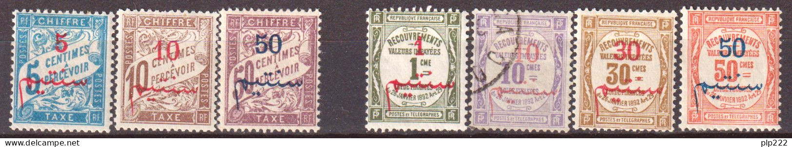 Marocco 1911 Segnatasse Y.T.10/16 */MH VF/F - Timbres-taxe