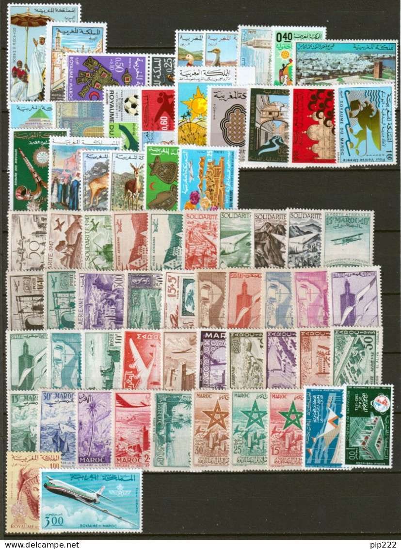 Marocco 1944/72 Collezione Avanzata / Advanced Collection **/MNH VF - Maroc (1956-...)