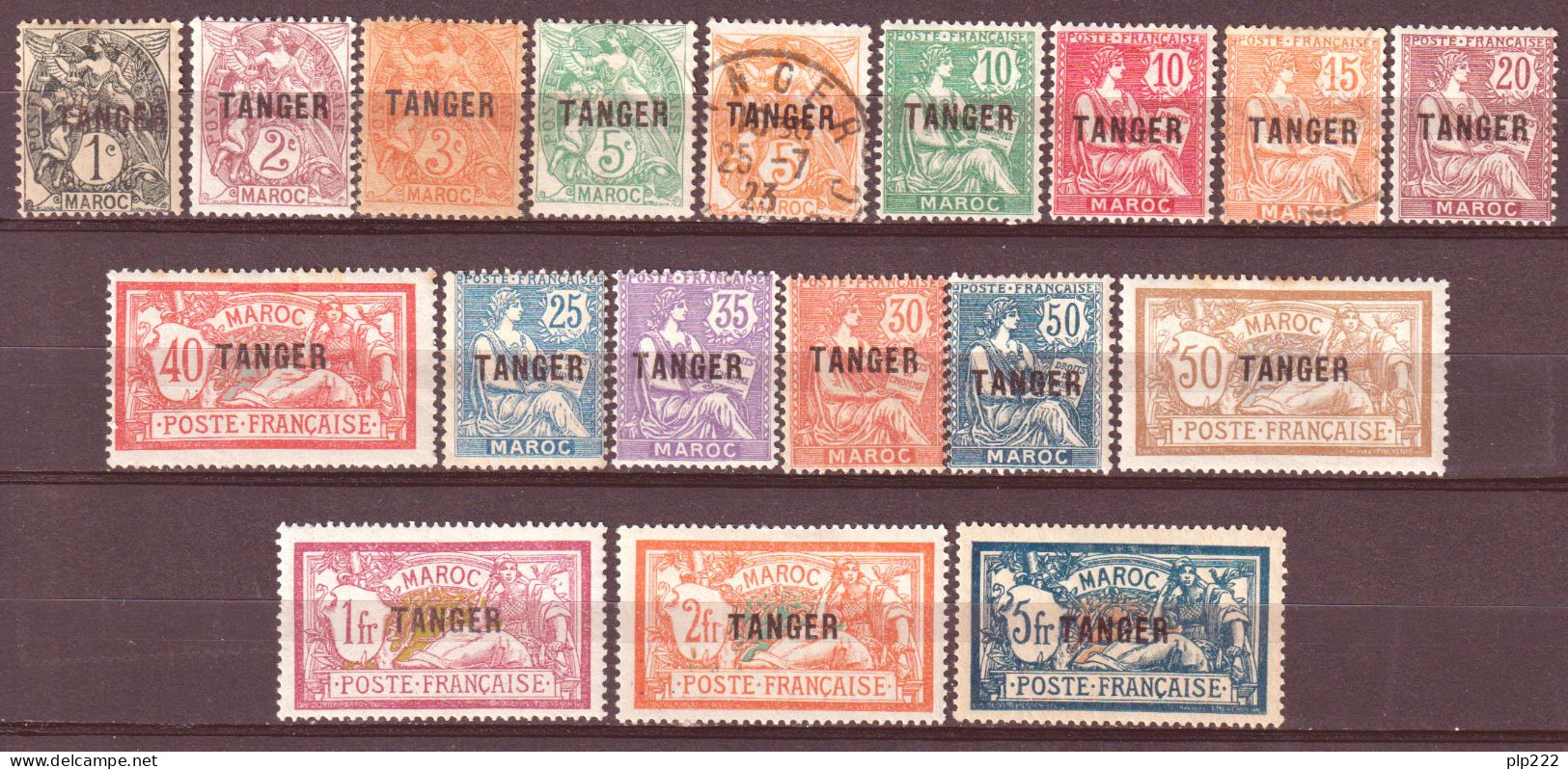 Marocco 1918 Y.T.80/97 */MH VF/F - Ungebraucht