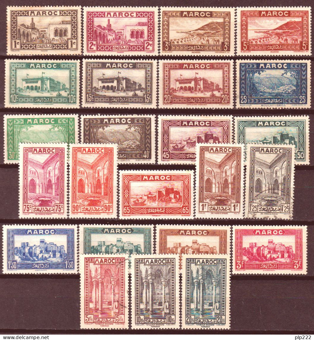 Marocco 1933 Y.T.128/49 */MH VF/F - Unused Stamps