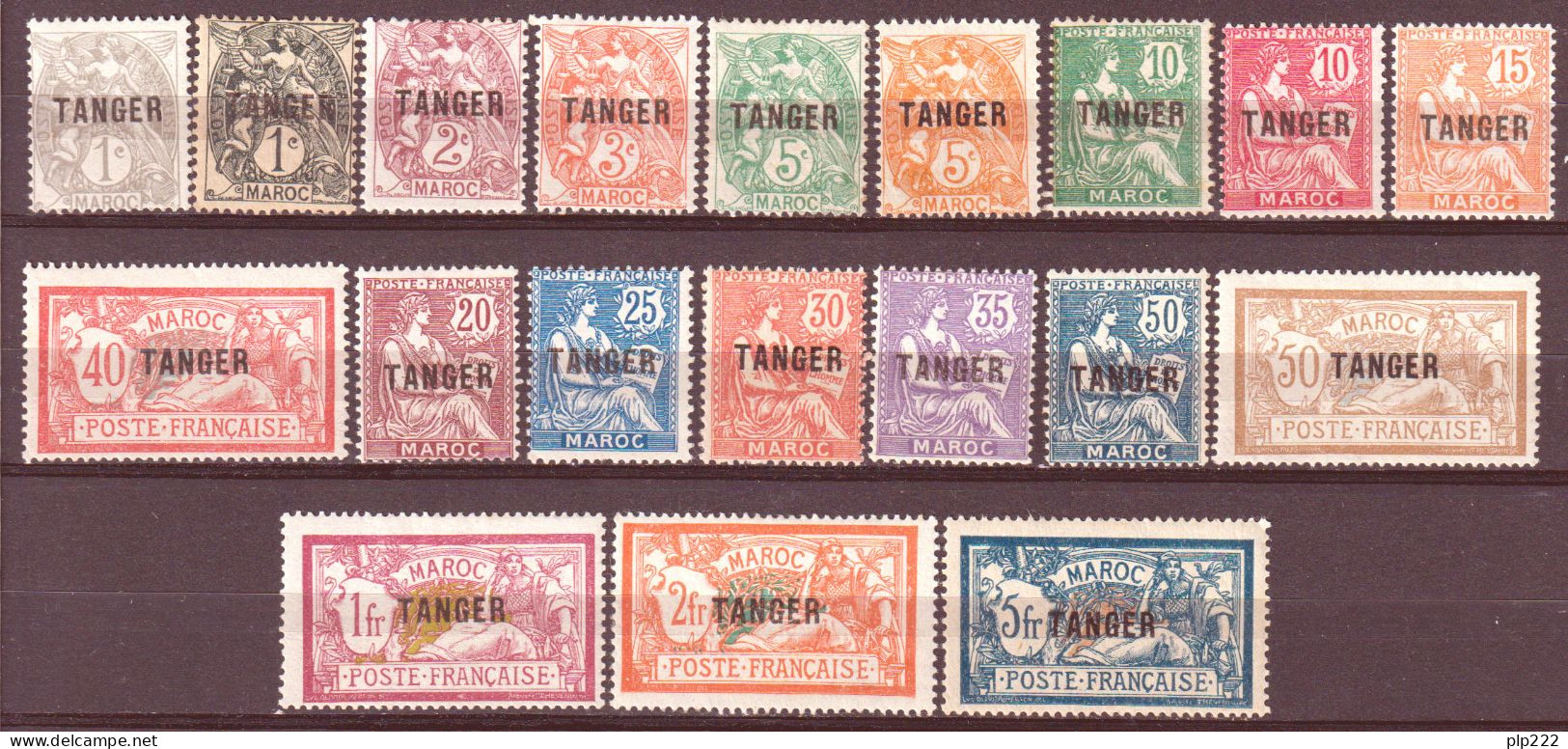 Marocco 1918 Y.T.80/97 **/MNH VF/F - Unused Stamps