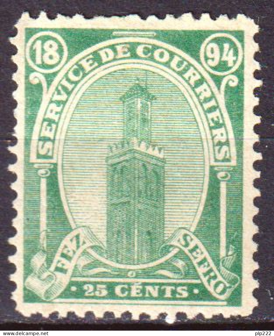 Marocco Fez A Sefrou 1894 Y.T.34a */MH VF/F - Lokale Post