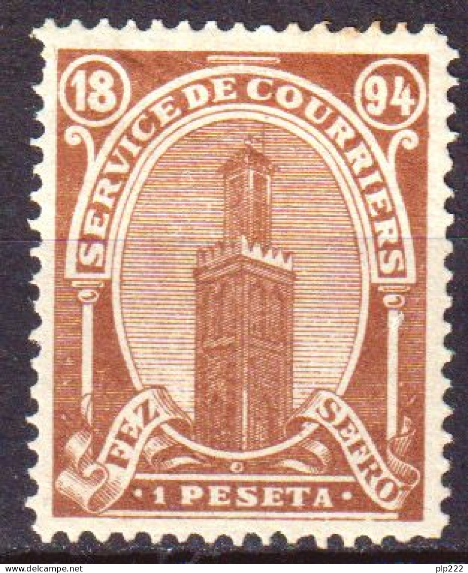 Marocco Fez A Sefrou 1894 Y.T.36 */MH VF/F - Lokale Post