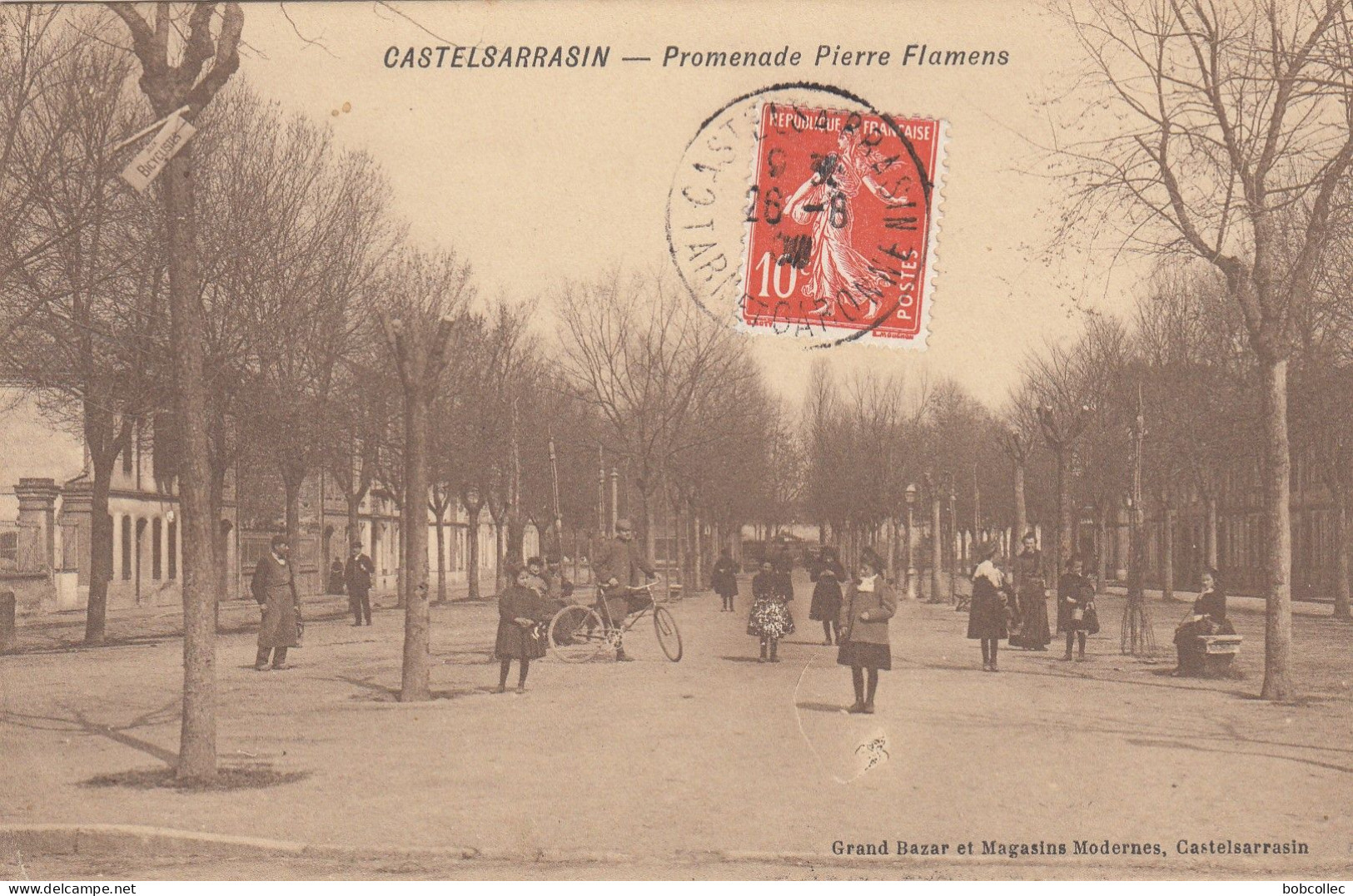 CASTELSARRASIN (Tarn-et-Garonne): Promenade Pierre Flamens - Castelsarrasin