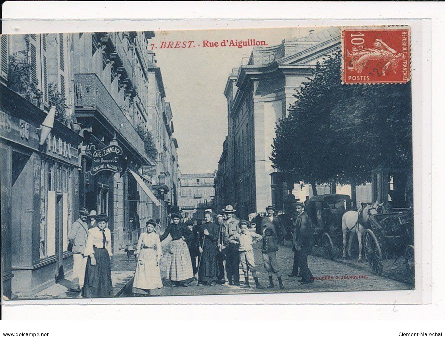 BREST : Rue D'Aiguillon - Très Bon état - Brest