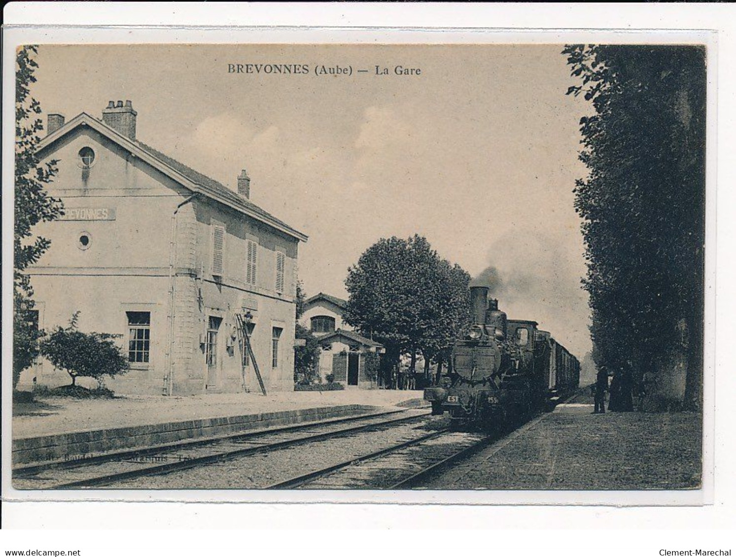 BREVONNES : La Gare - Très Bon état - Otros & Sin Clasificación