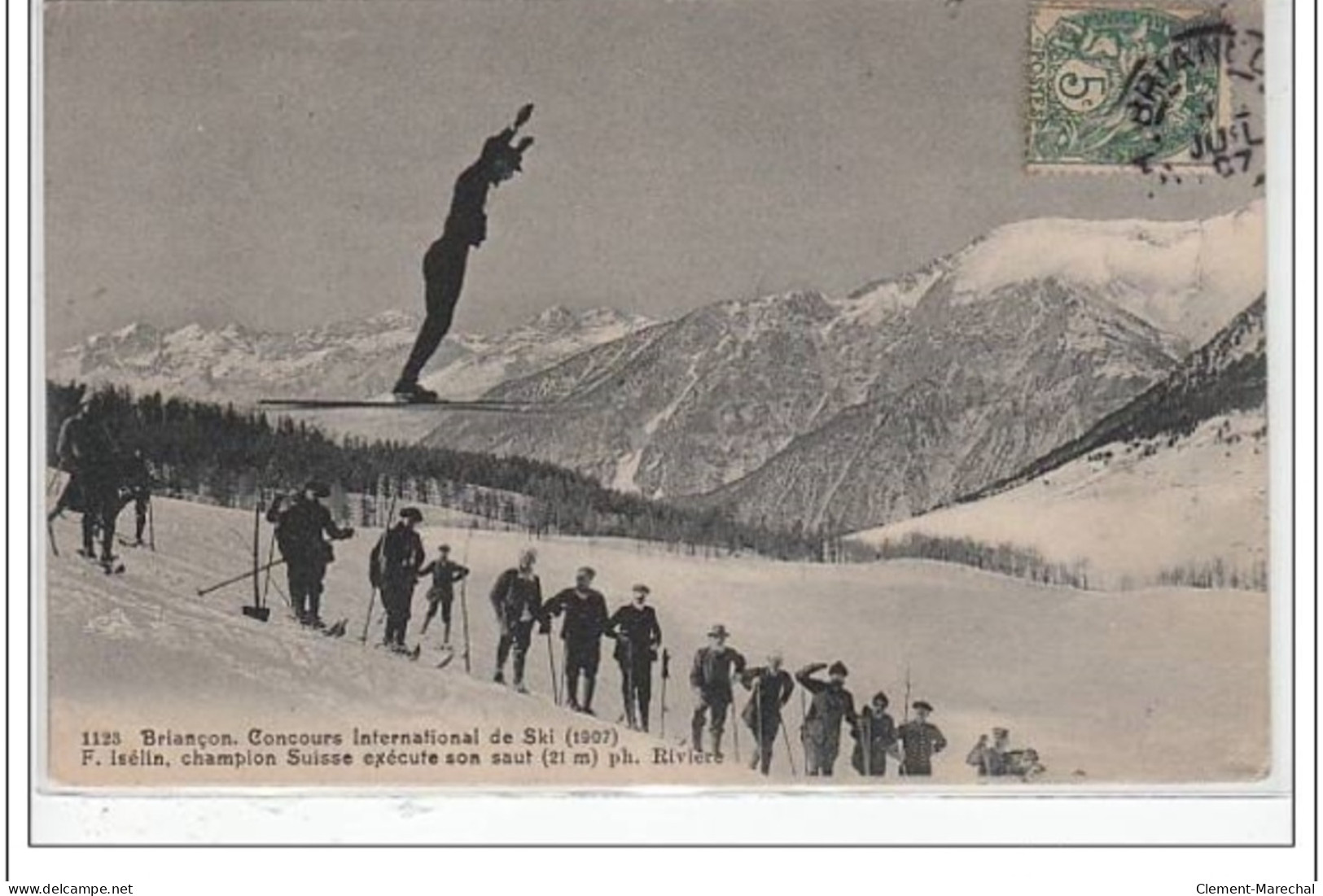 BRIANCON : Concours De Skis (champion Suisse) - Très Bon état - Briancon