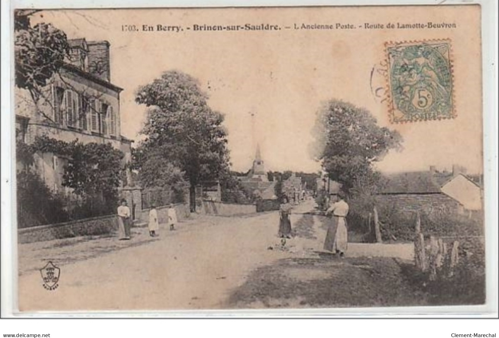 BRINON SUR SAULDRE : L'ancienne Poste - Route De Lamotte-Beuvron - Très Bon état - Brinon-sur-Sauldre