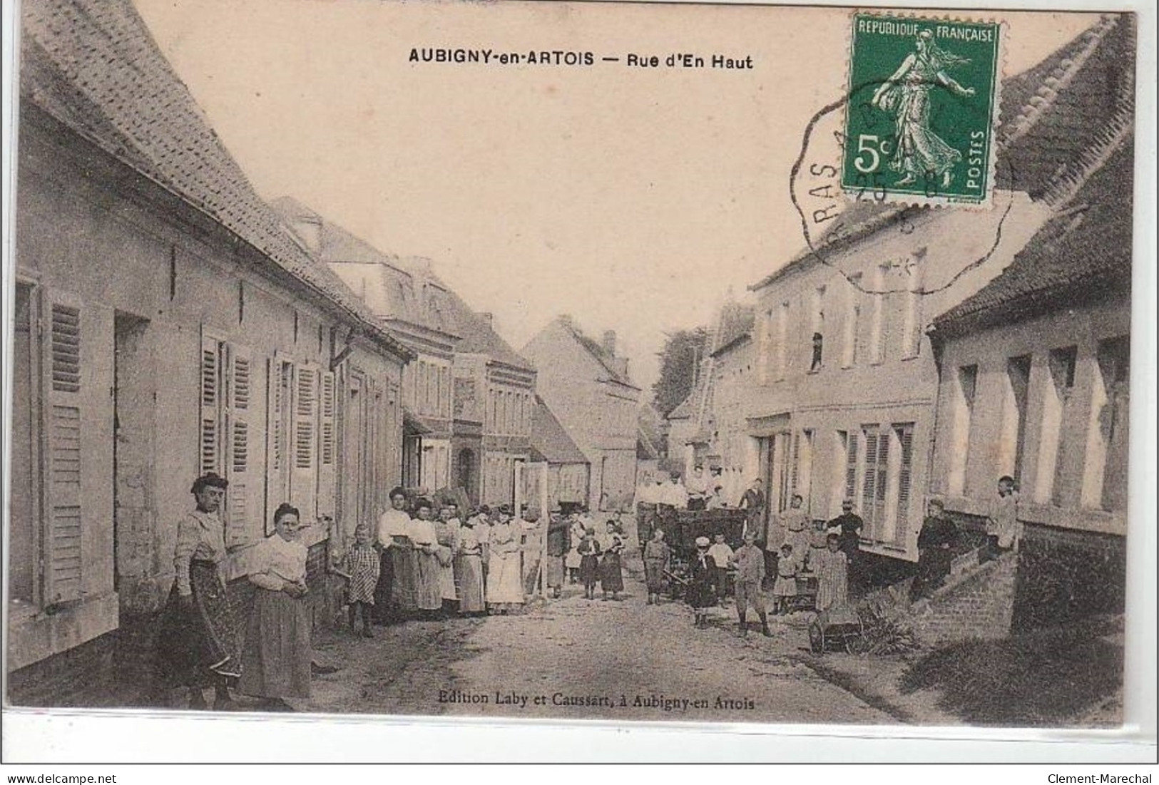 AUBIGNY EN ARTOIS : Rue D'en Haut - Très Bon état - Aubigny En Artois