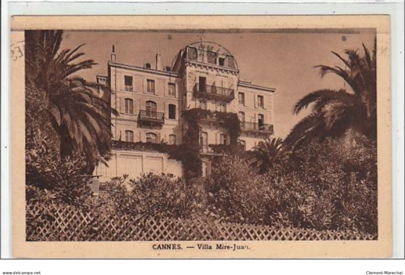 CANNES : Villa Mire-Juan - Très Bon état - Cannes