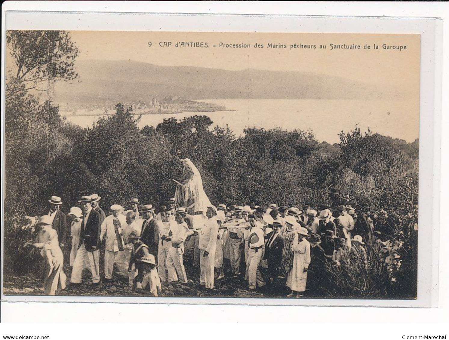 CAP D'ANTIBES : Procession Des Marins Pêcheurs Au Sanctuaire De La Garoupe - Très Bon état - Cap D'Antibes - La Garoupe