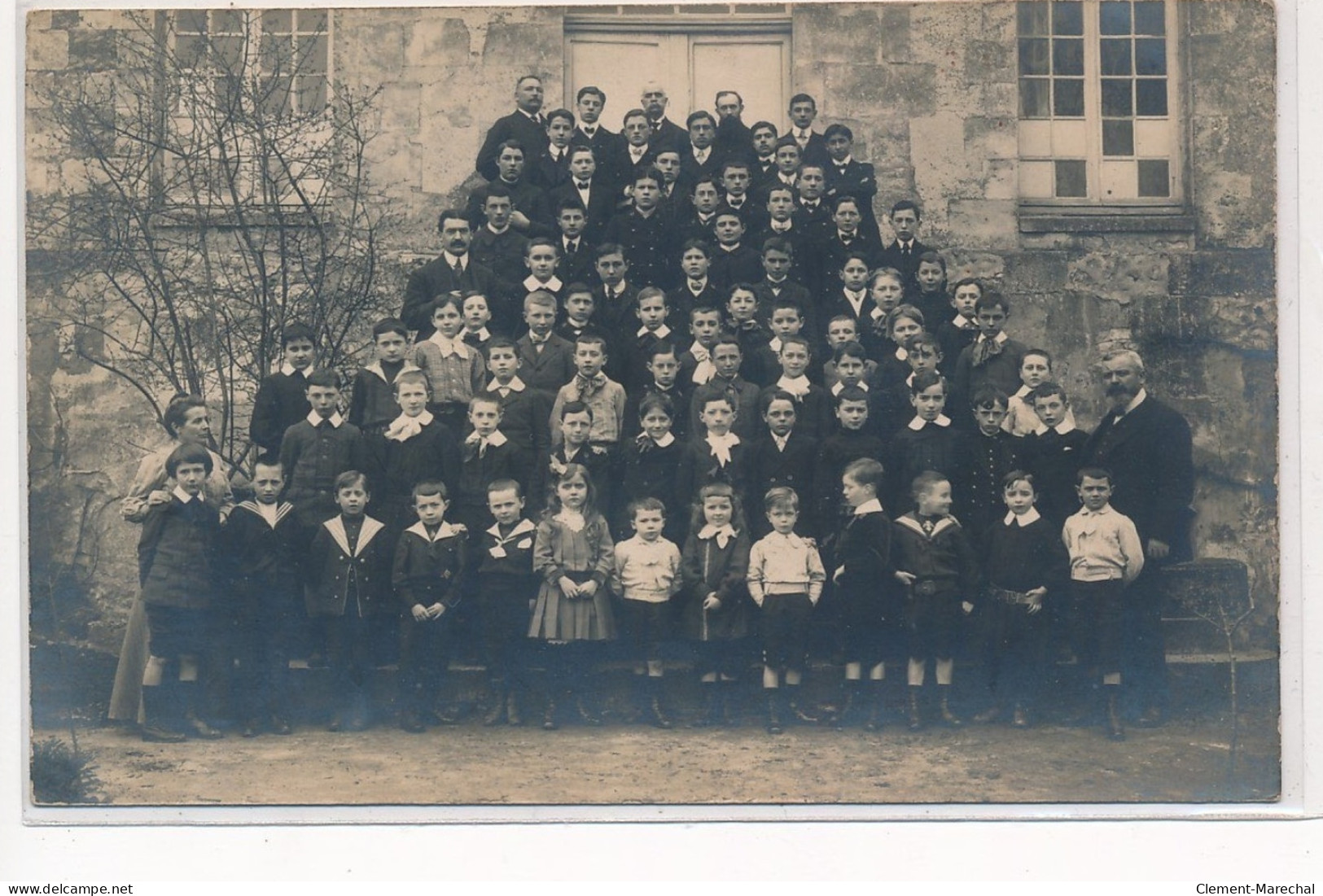 CARTE PHOTO A LOCALISER : Clermont(?) Ecole Enfants - Tres Bon Etat - Fotos