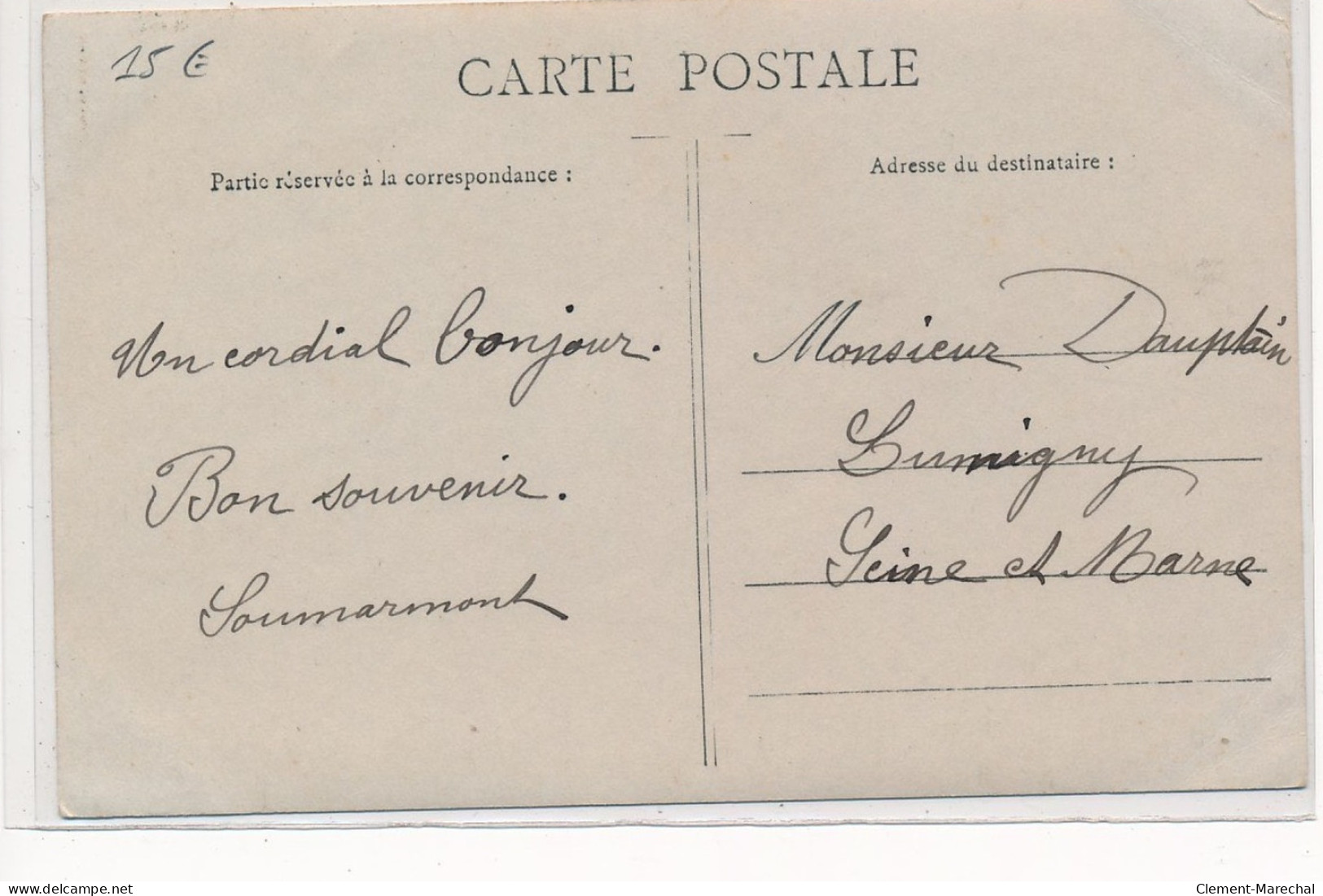 CARTE PHOTO A LOCALISER : Personnages Devant Batiment - Tres Bon Etat - Photos