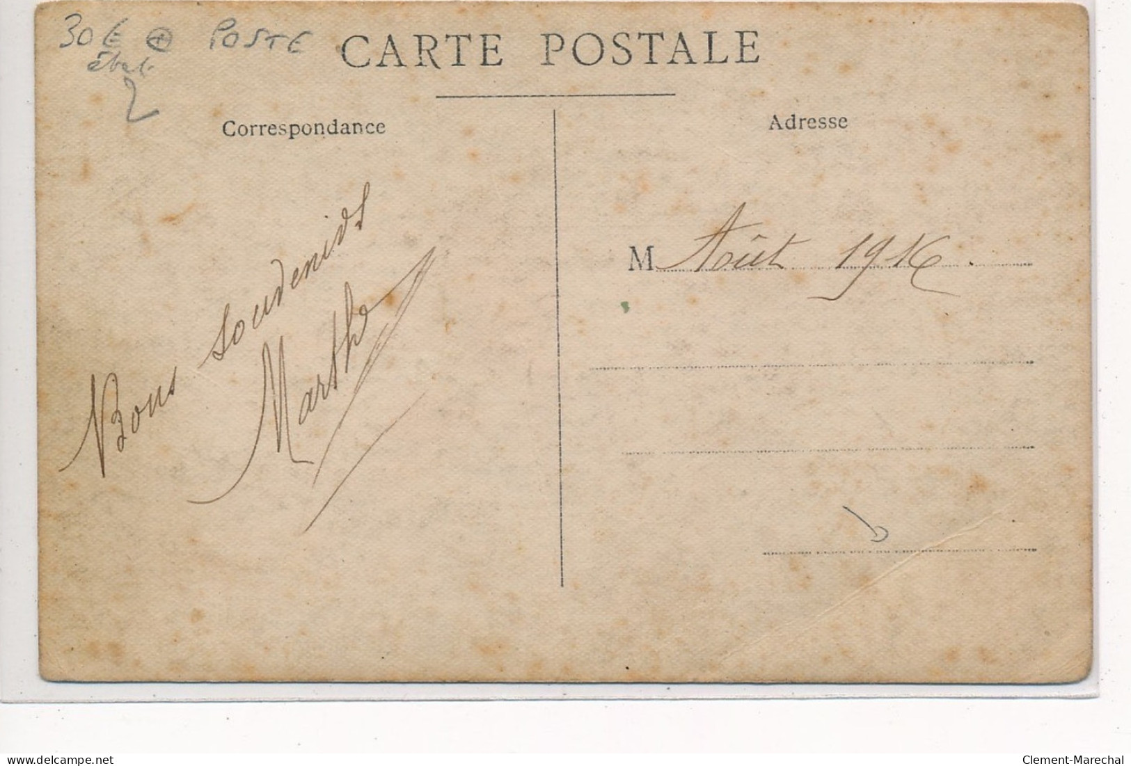 CARTE PHOTO A LOCALISER : Poste, Cabinet Telephonique - Etat - Foto's