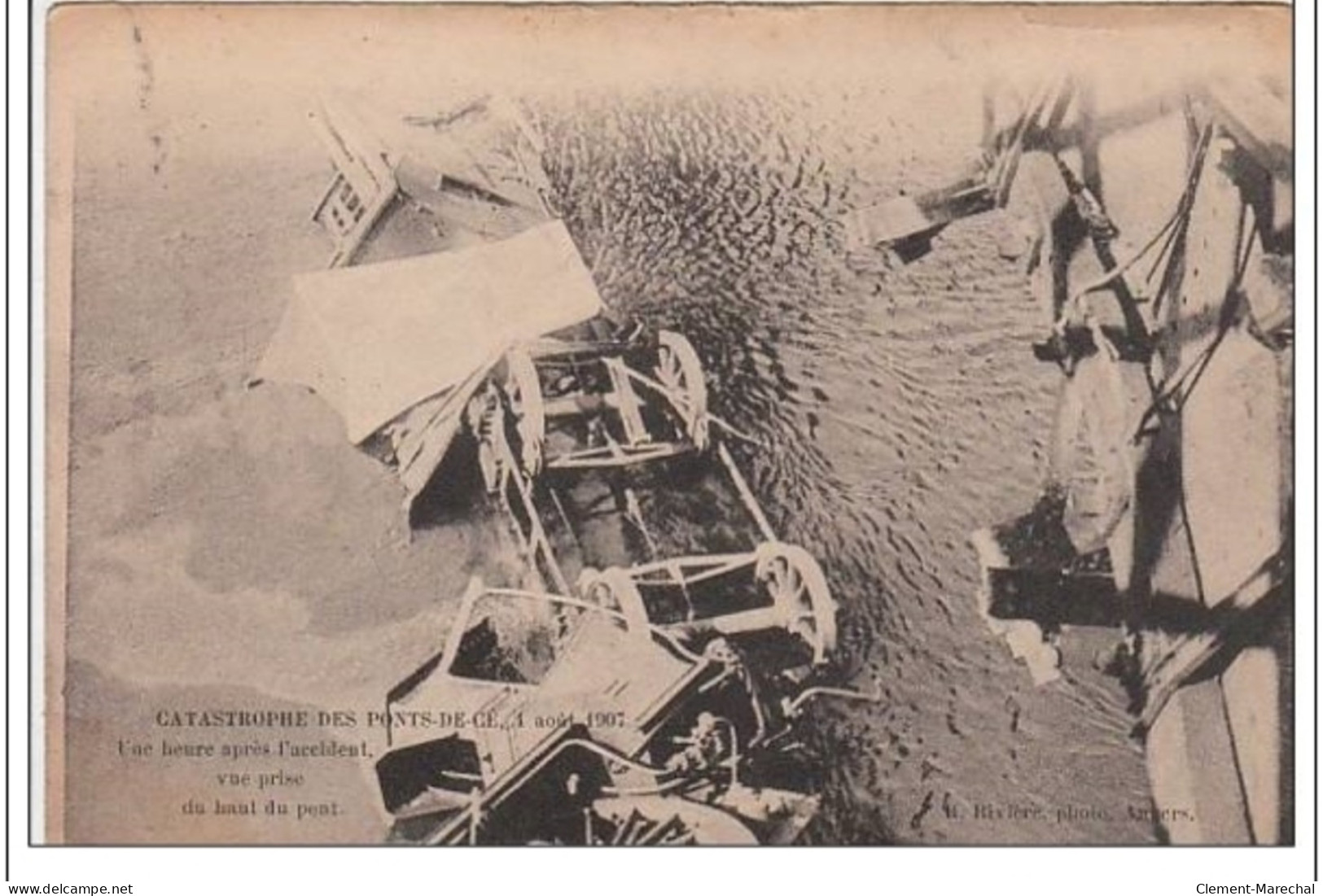 CATASTROPHE DES PONTS DE CE : 4 Août 1907 - 10 - Une Heure Après L'accident - état - Other & Unclassified