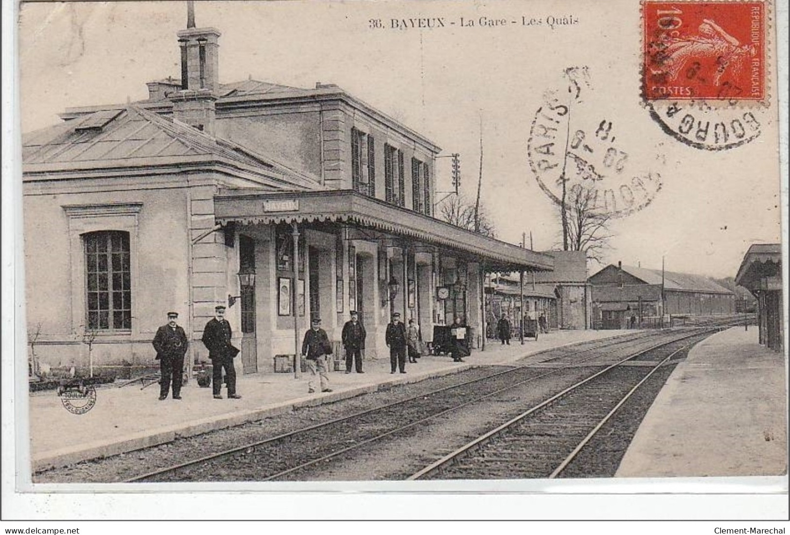 BAYEUX : La Gare - Les Quais - Très Bon état - Bayeux