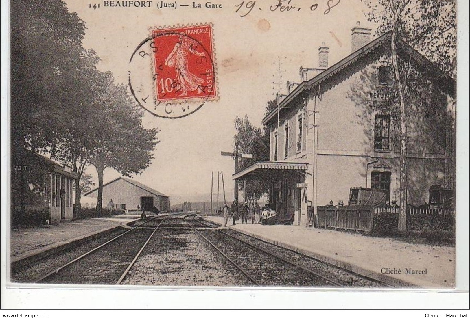 BEAUFORT : La Gare - état - Beaufort