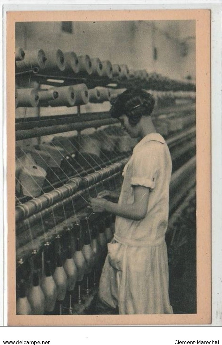 BEAUVAIS ; Usine De L'Avelon - Une Fileuse Au """"continu"""" - Très Bon état - Beauvais