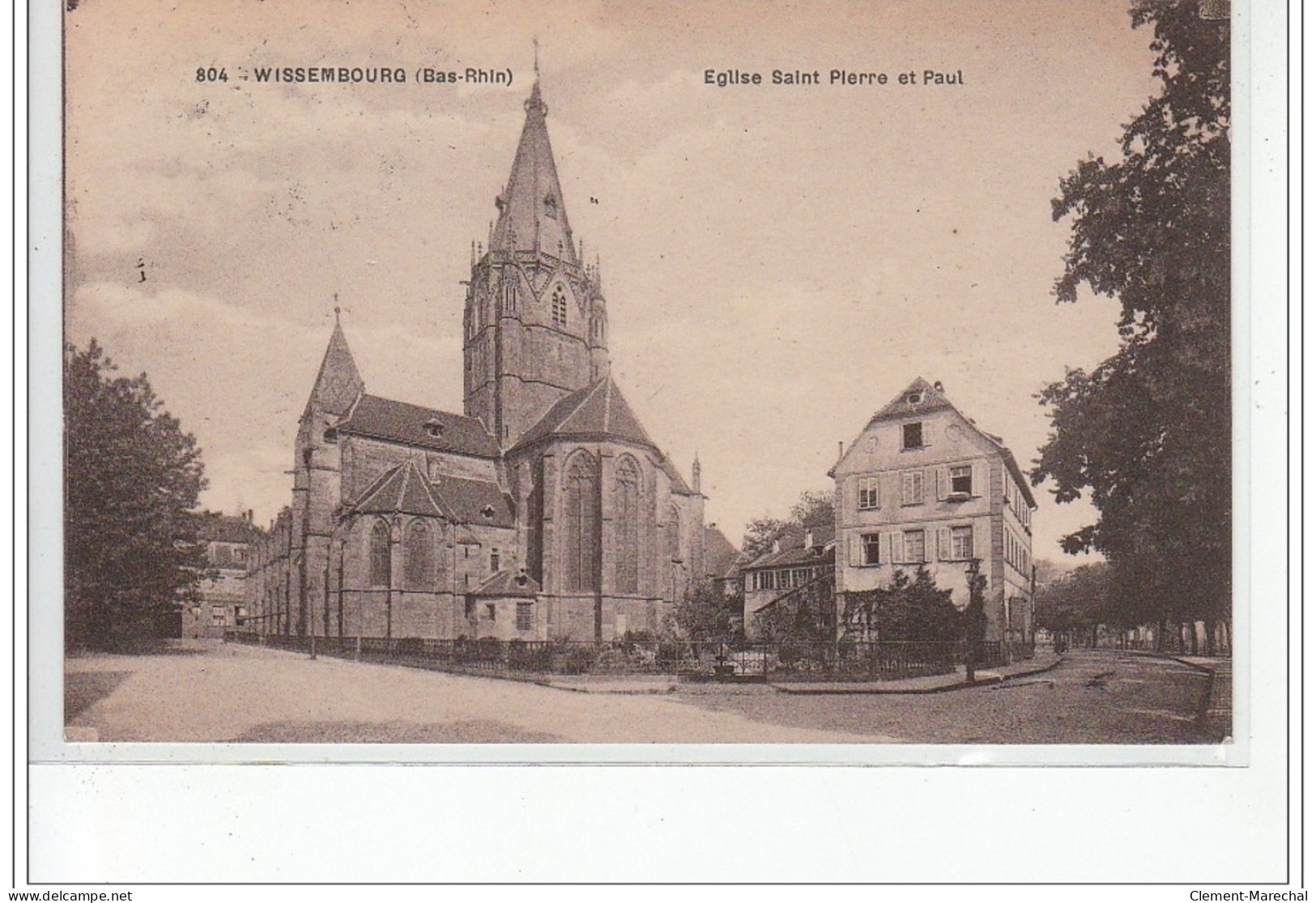 WISSEMBOURG - Eglise Saint Pierre Et Paul - Très Bon état - Wissembourg