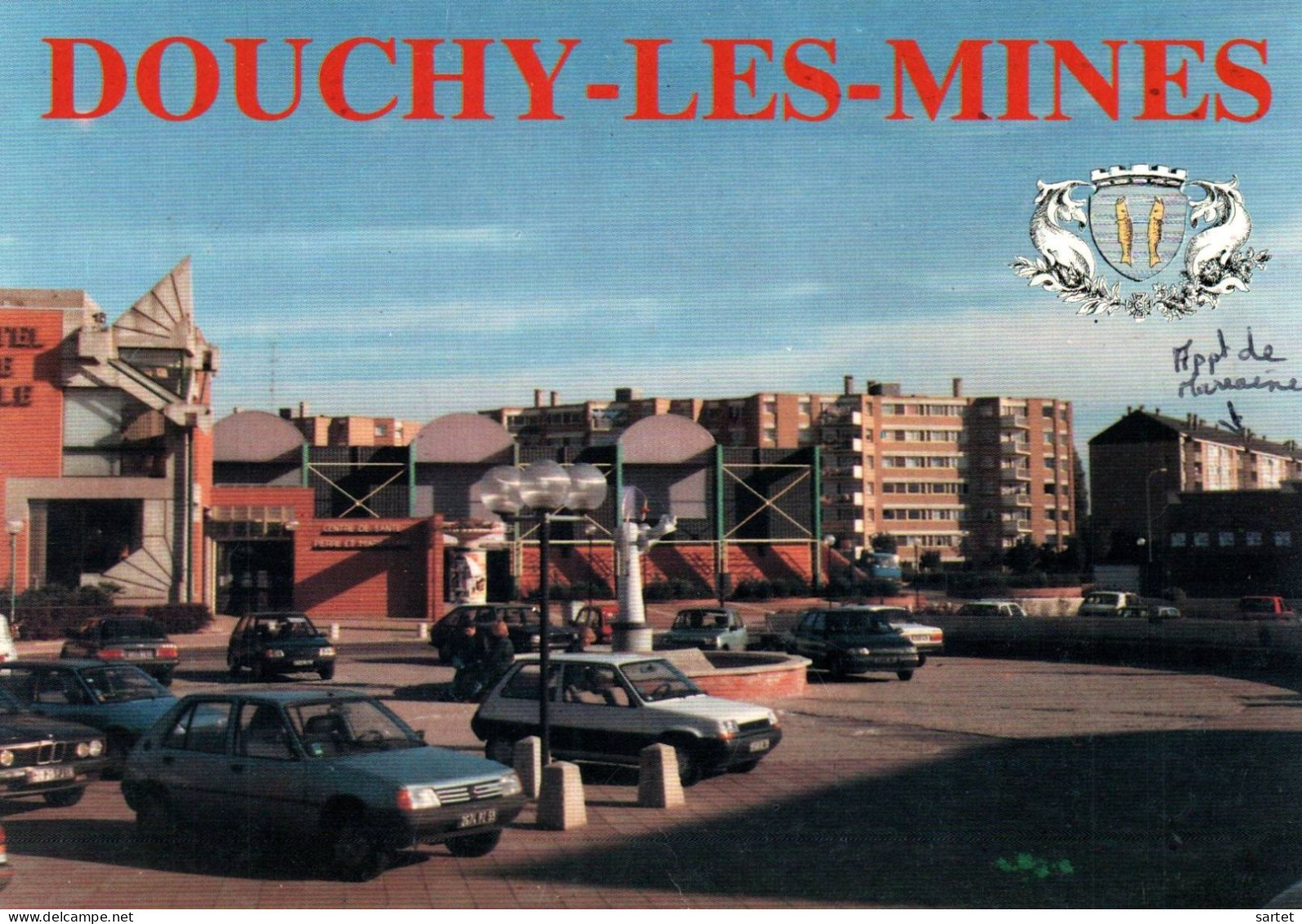 Douchy-les-Mines - Place Paul Eluard - Autres & Non Classés