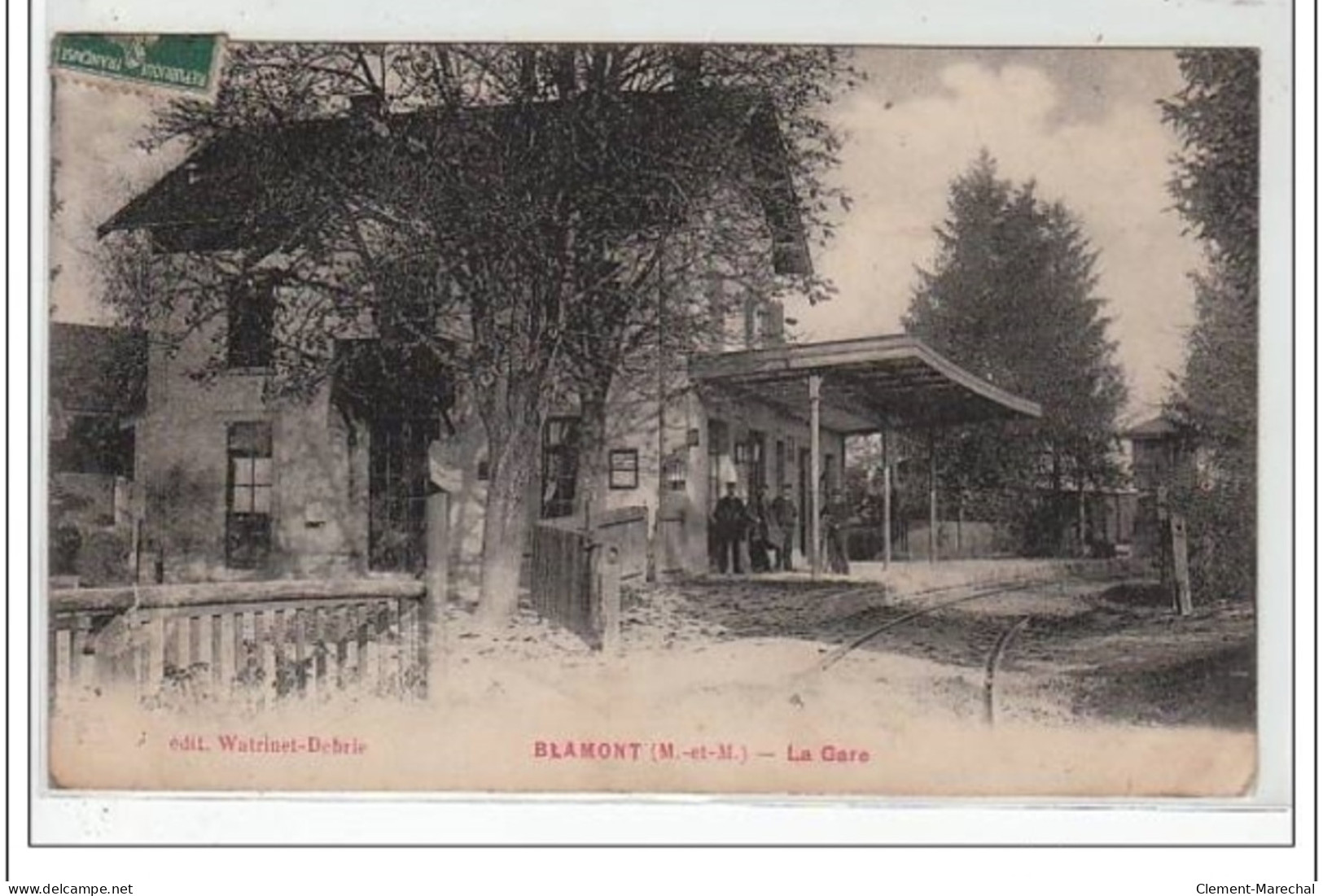 BLAMONT : La Gare  - Très Bon état - Blamont