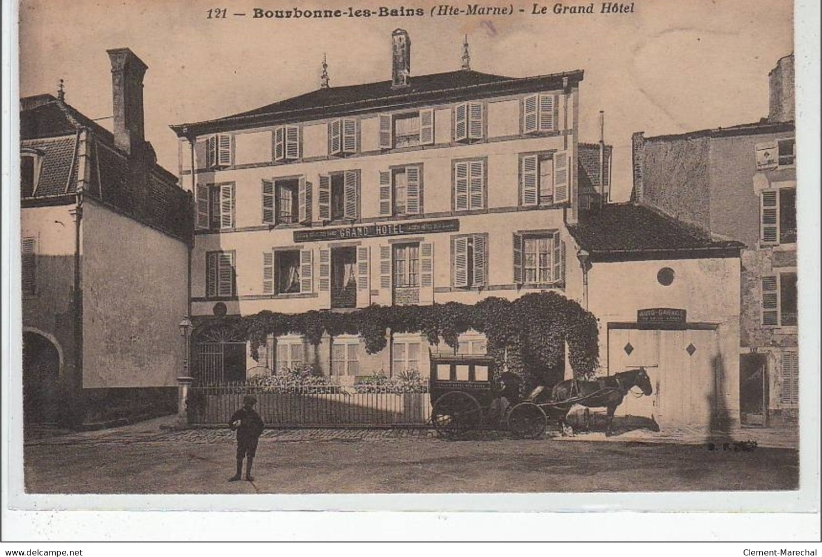 BOURBONNE LES BAINS : Le Grand Hôtel - Très Bon état - Bourbonne Les Bains