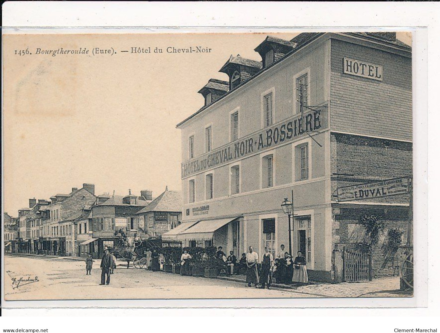 BOURGTHEROULDE : Hôtel Du Cheval Noir - Très Bon état - Bourgtheroulde