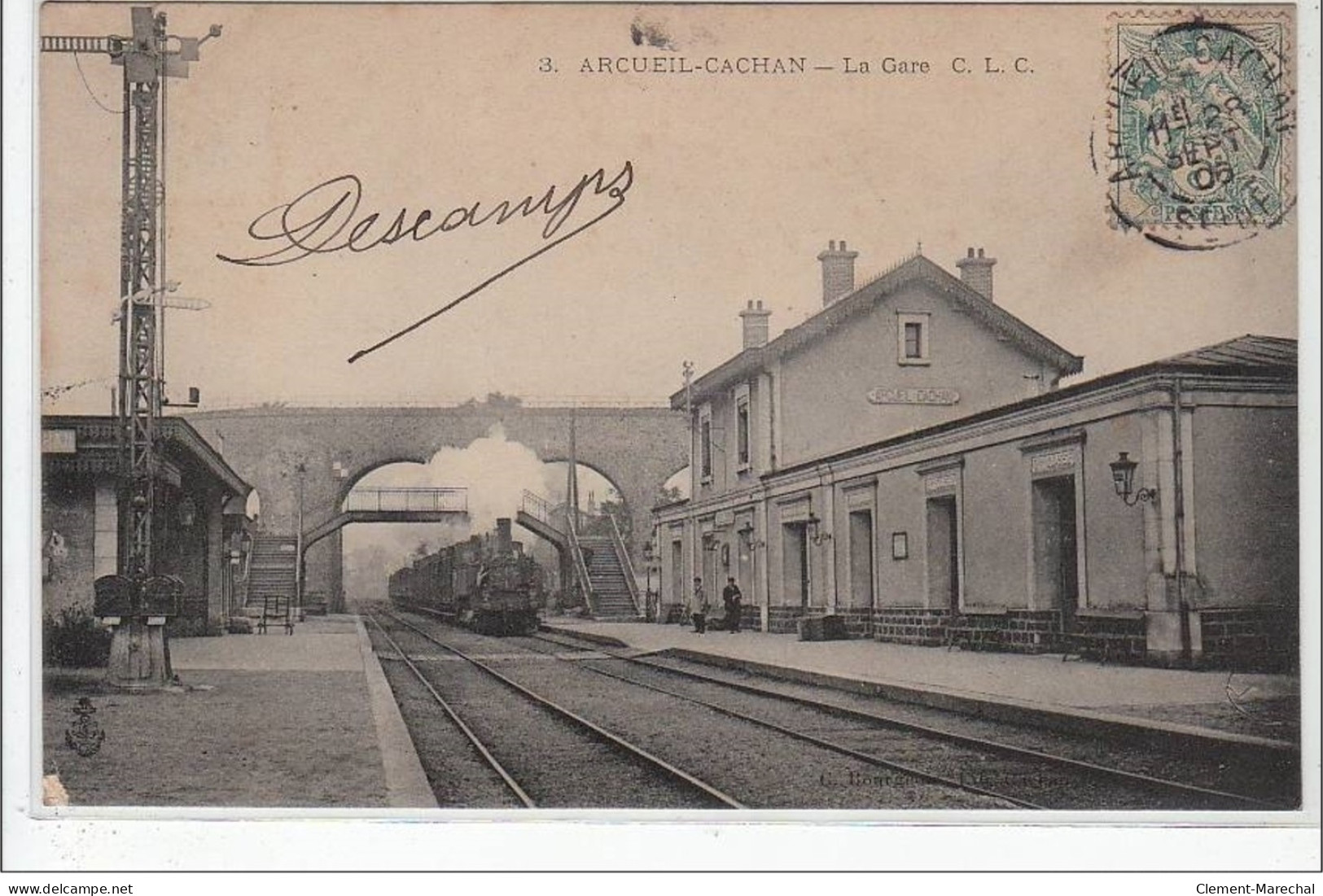 ARCUEIL CACHAN : La Gare - état - Arcueil