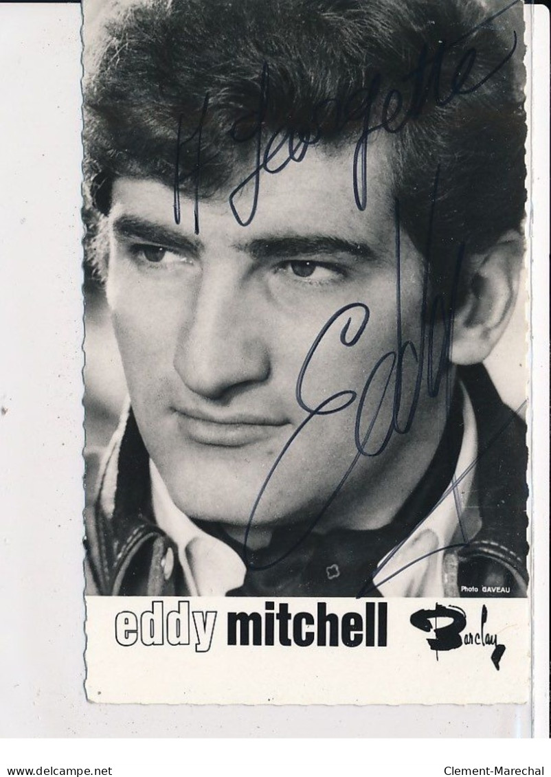 Autographe De Eddy Mitchell, Chanteur - Très Bon état - Sonstige & Ohne Zuordnung