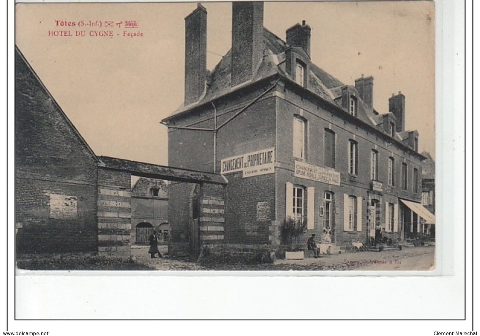 TOTES - Hôtel Du Cygne - Façade - Très Bon état - Totes