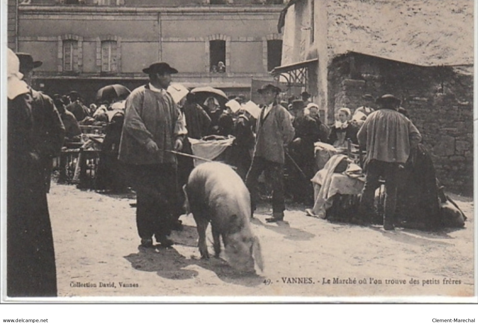 VANNES : Le Marché Aux Cochons - Très Bon état - Andere & Zonder Classificatie