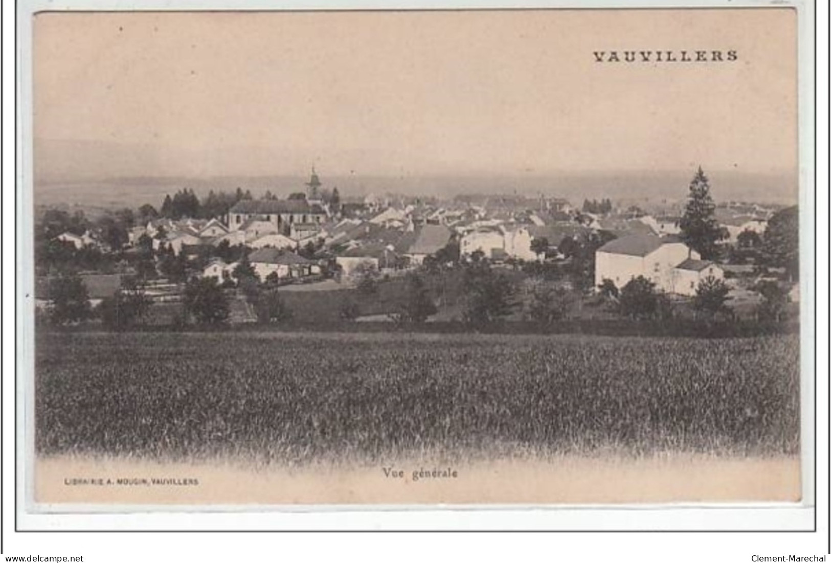 VAUVILLERS : Vue Générale - Très Bon état - Otros & Sin Clasificación