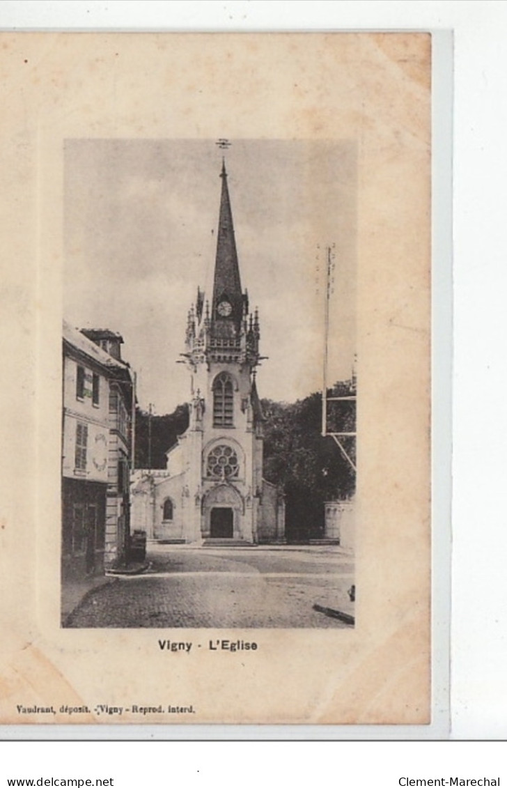 VIGNY - L'église - Très Bon état - Vigny