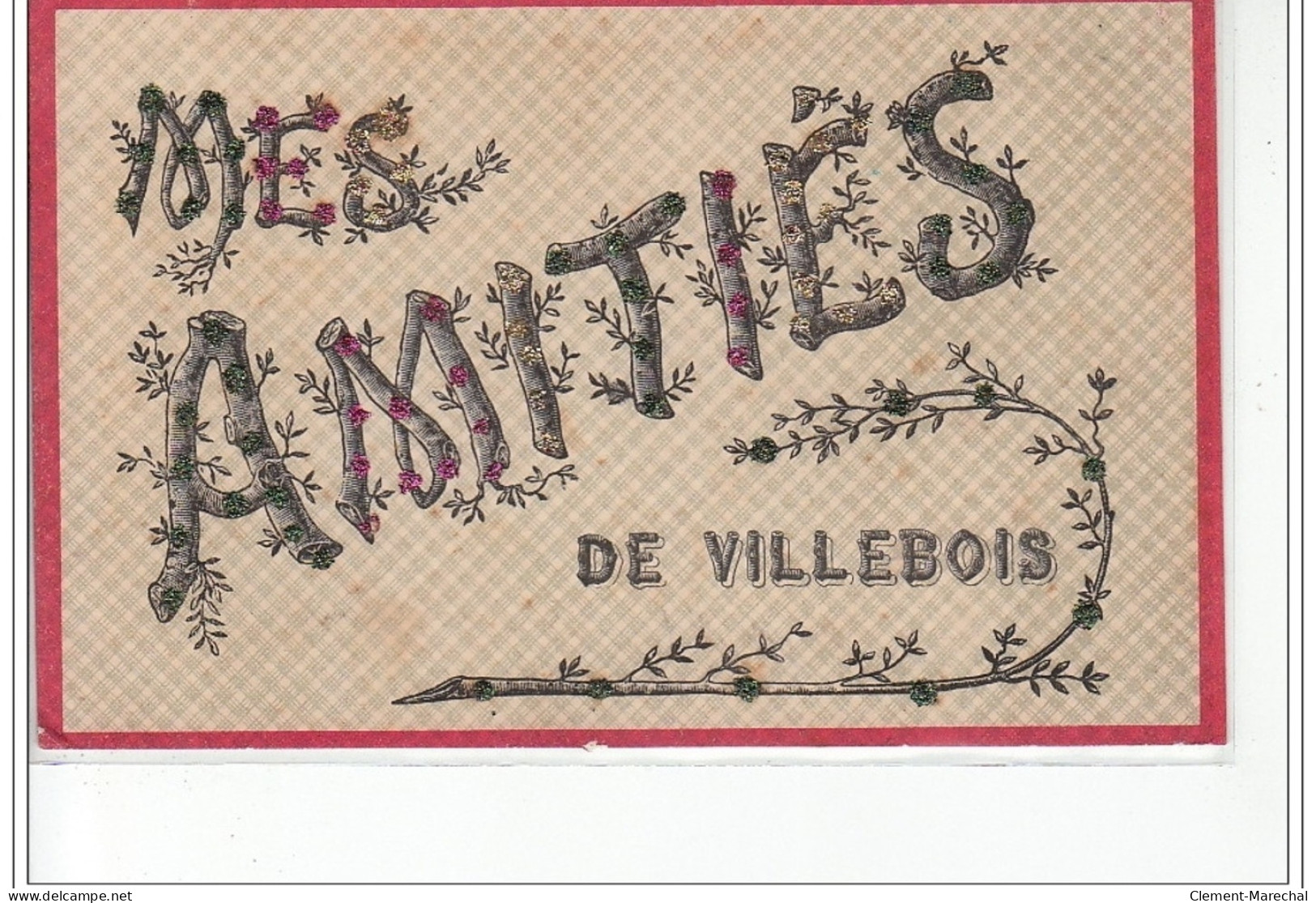 VILLEBOIS - Mes Amitiés De Villebois - Très Bon état - Non Classificati