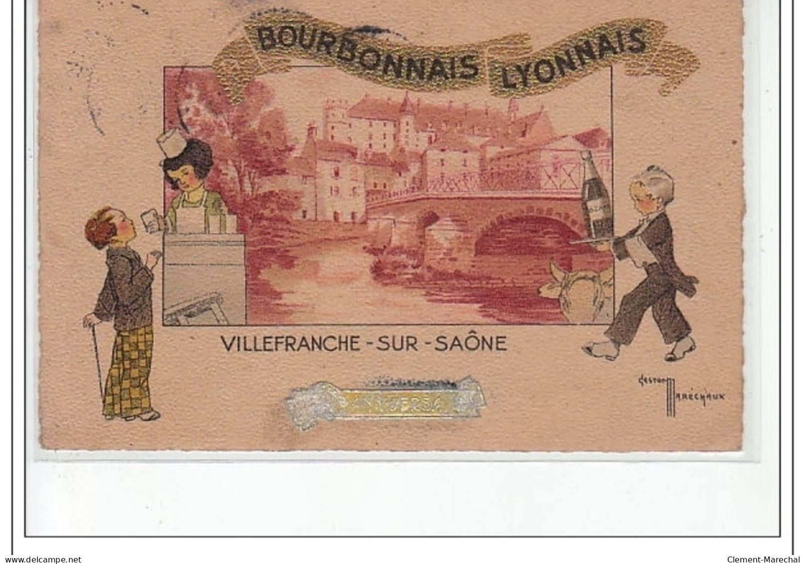 VILLEFRANCHE SUR SAONE - Bourbonnais Lyonnais - Très Bon état - Villefranche-sur-Saone