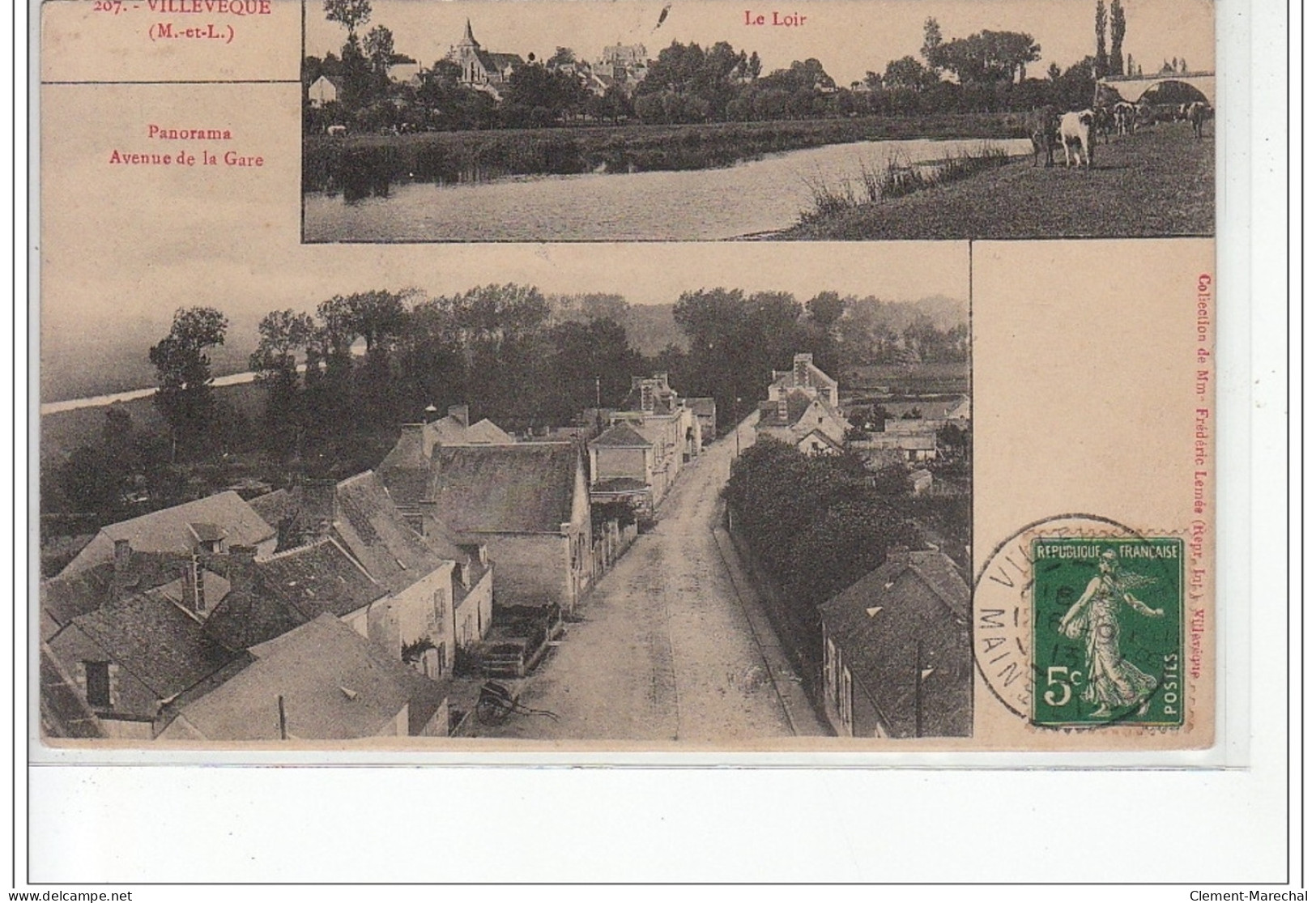 VILLEVEQUE - Panorama - Avenue De La Gare - Très Bon état - Other & Unclassified