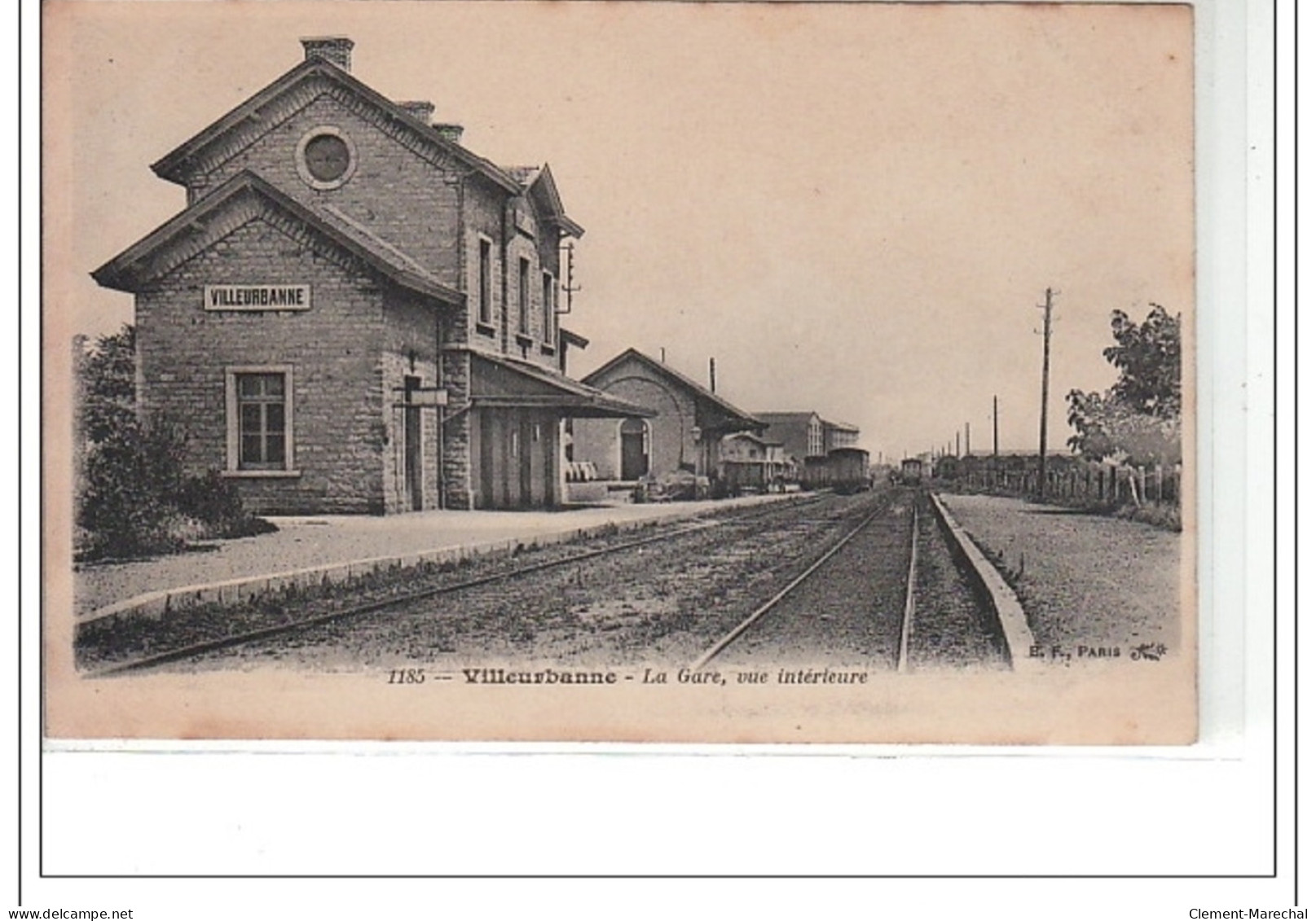 VILLEURBANNE - La Gare, Vue Intérieure - Très Bon état - Villeurbanne