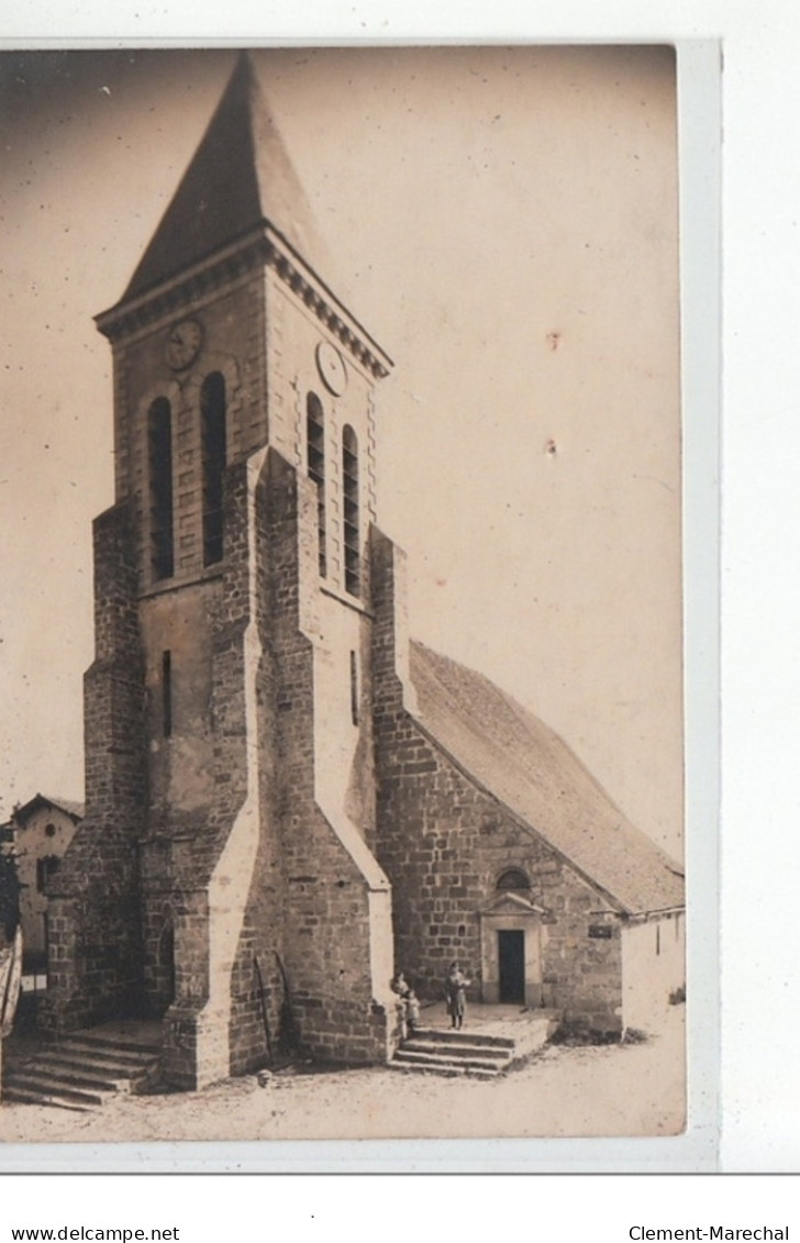 VILLIERS SAINT GEORGES - CARTE PHOTO - L'Eglise - Très Bon état - Villiers Saint Georges