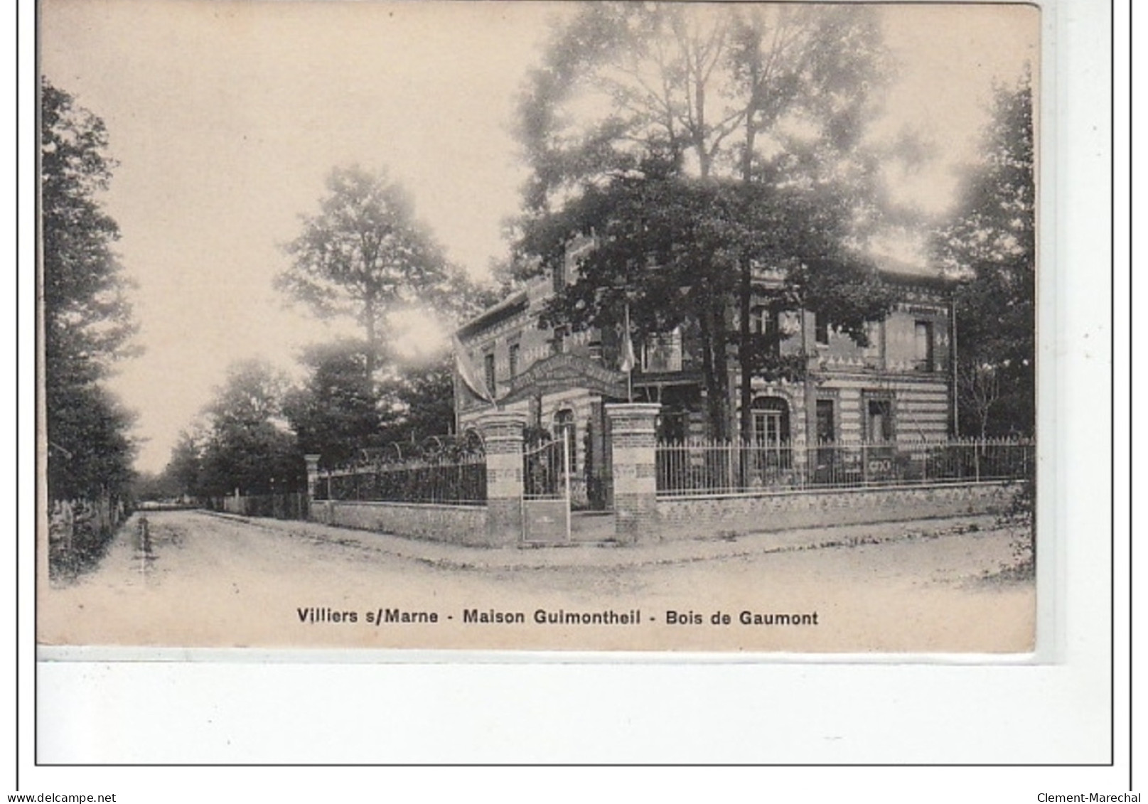 VILLIERS SUR MARNE - Maison Guimontheil - Bois De Gaumont - Très Bon état - Villiers Sur Marne