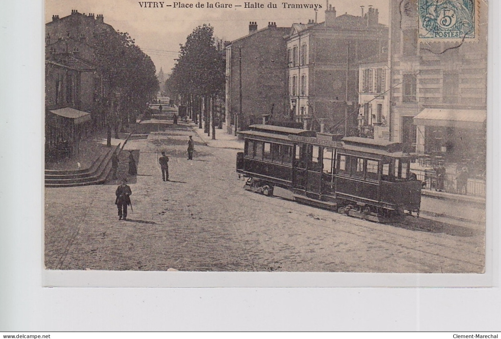 VITRY - Place De La Gare - Halte Du Tramway - Très Bon état - Vitry Sur Seine