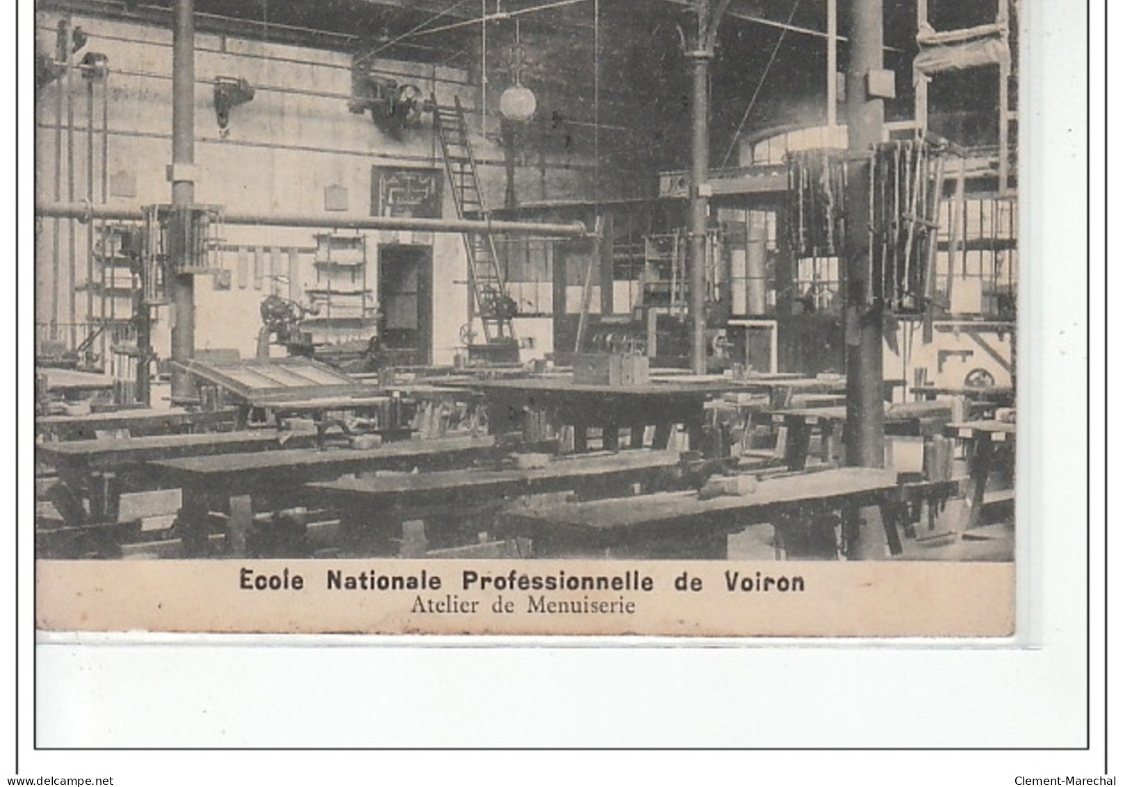 VOIRON - Ecole Nationale Professionnelle De Voiron - Atelier De Menuiserie - Très Bon  état - Voiron