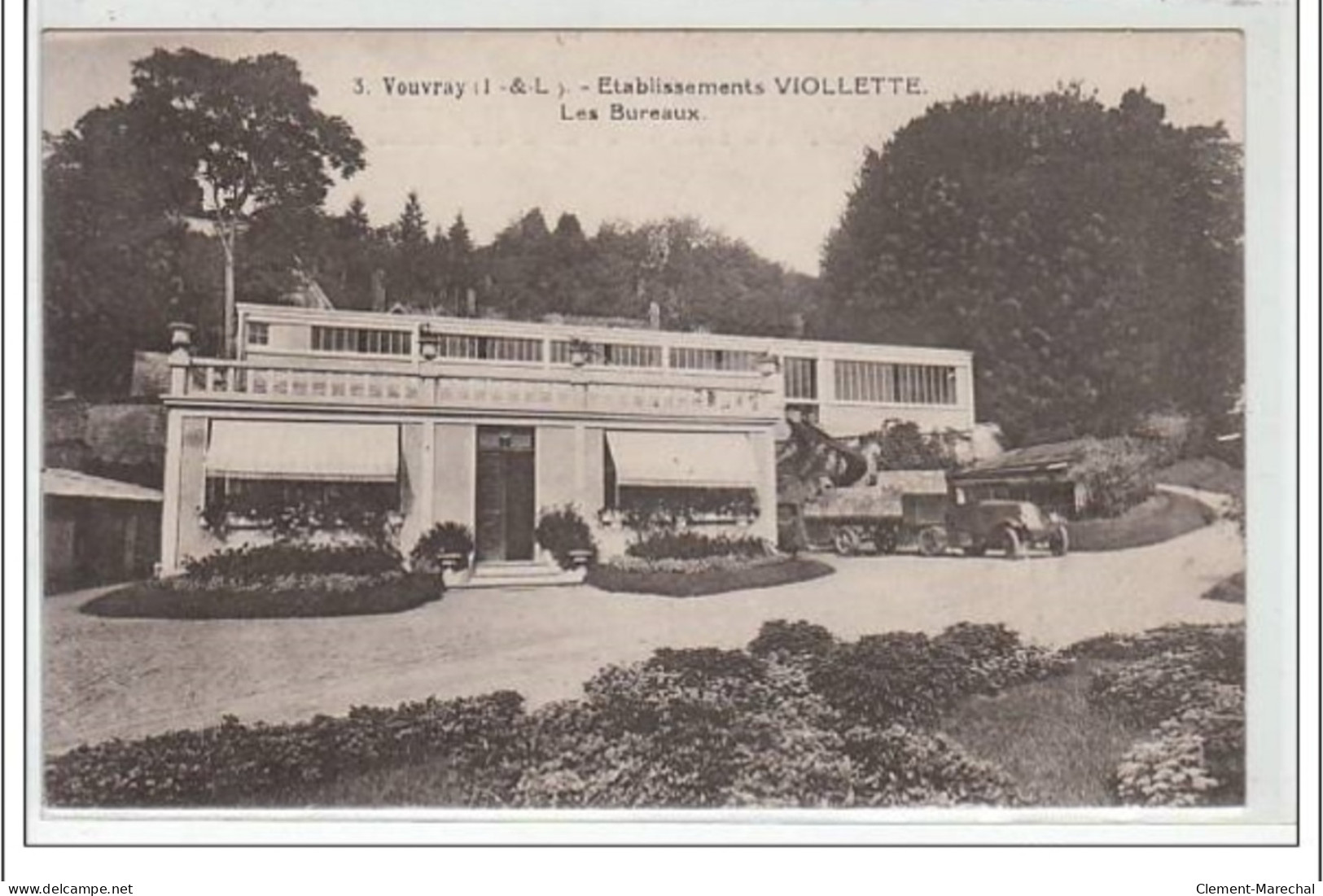 VOUVRAY : établissements Violette - Les Bureaux - Très Bon état - Vouvray