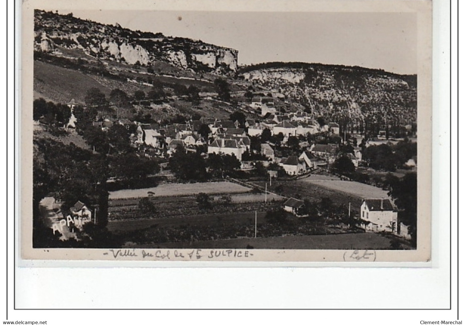 Vallée Du Col De SAINT SULPICE - Vue Générale - Très Bon état - Otros & Sin Clasificación