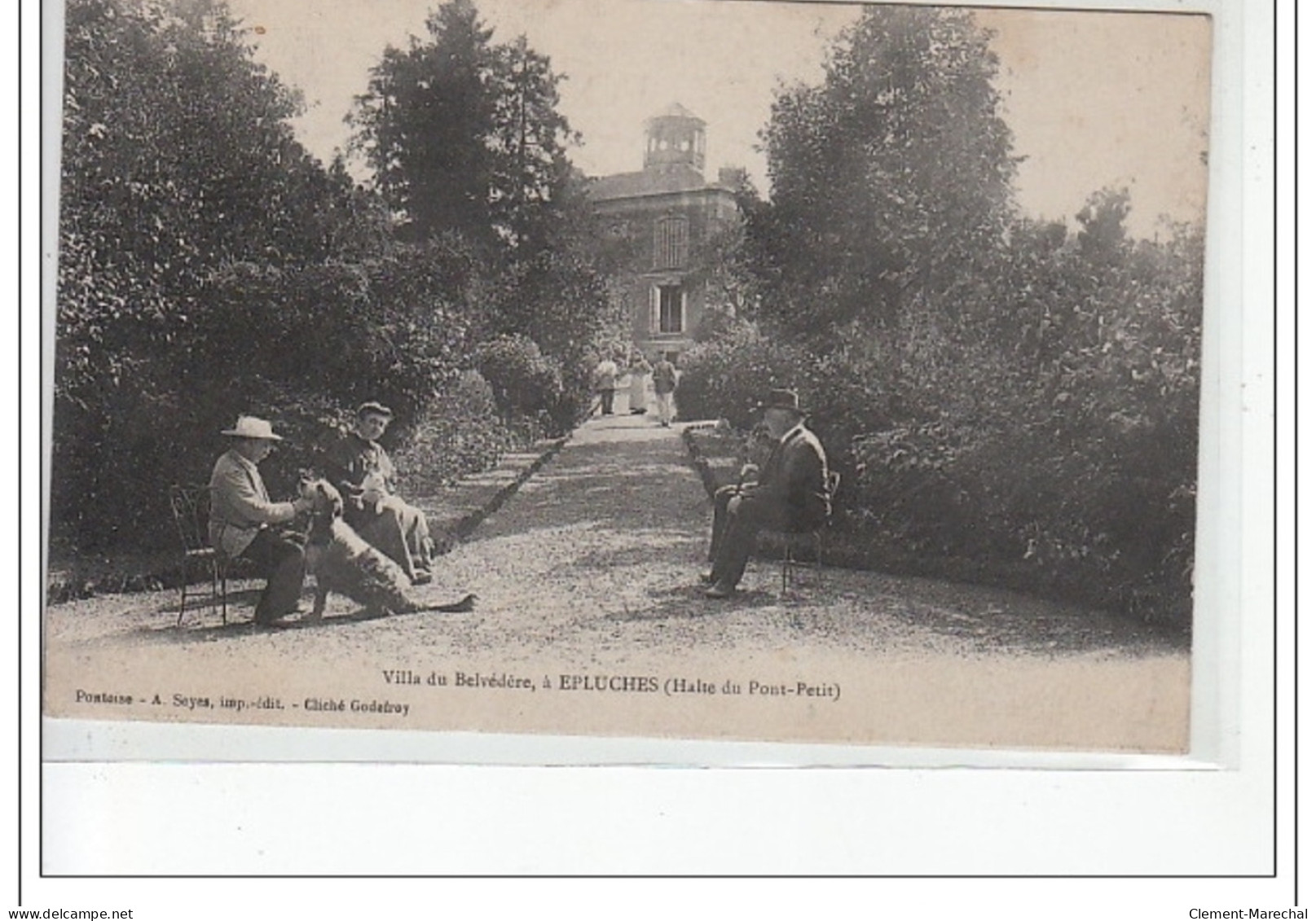 Villa Du Belvédère à EPLUCHES - Halte Du Pont-Petit - Très Bon état - Other & Unclassified