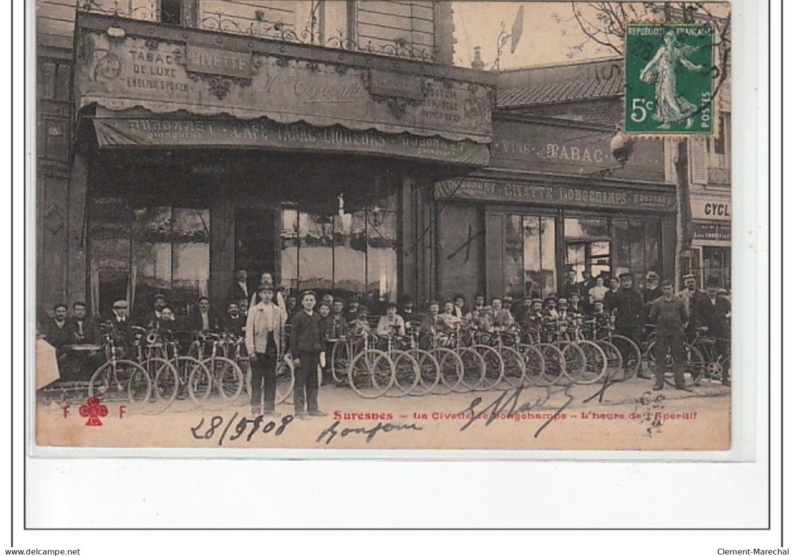 SURESNES - La Civette De Longchamps - L'heure De L'apéritif - Très Bon état - Suresnes