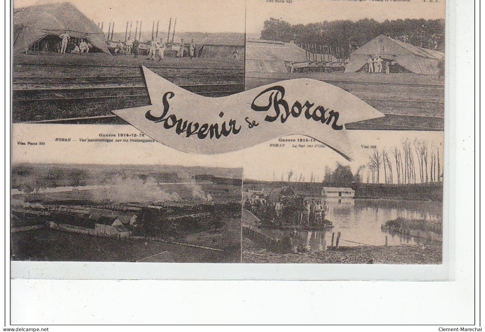 Souvenir De BORAN - Très Bon état - Boran-sur-Oise