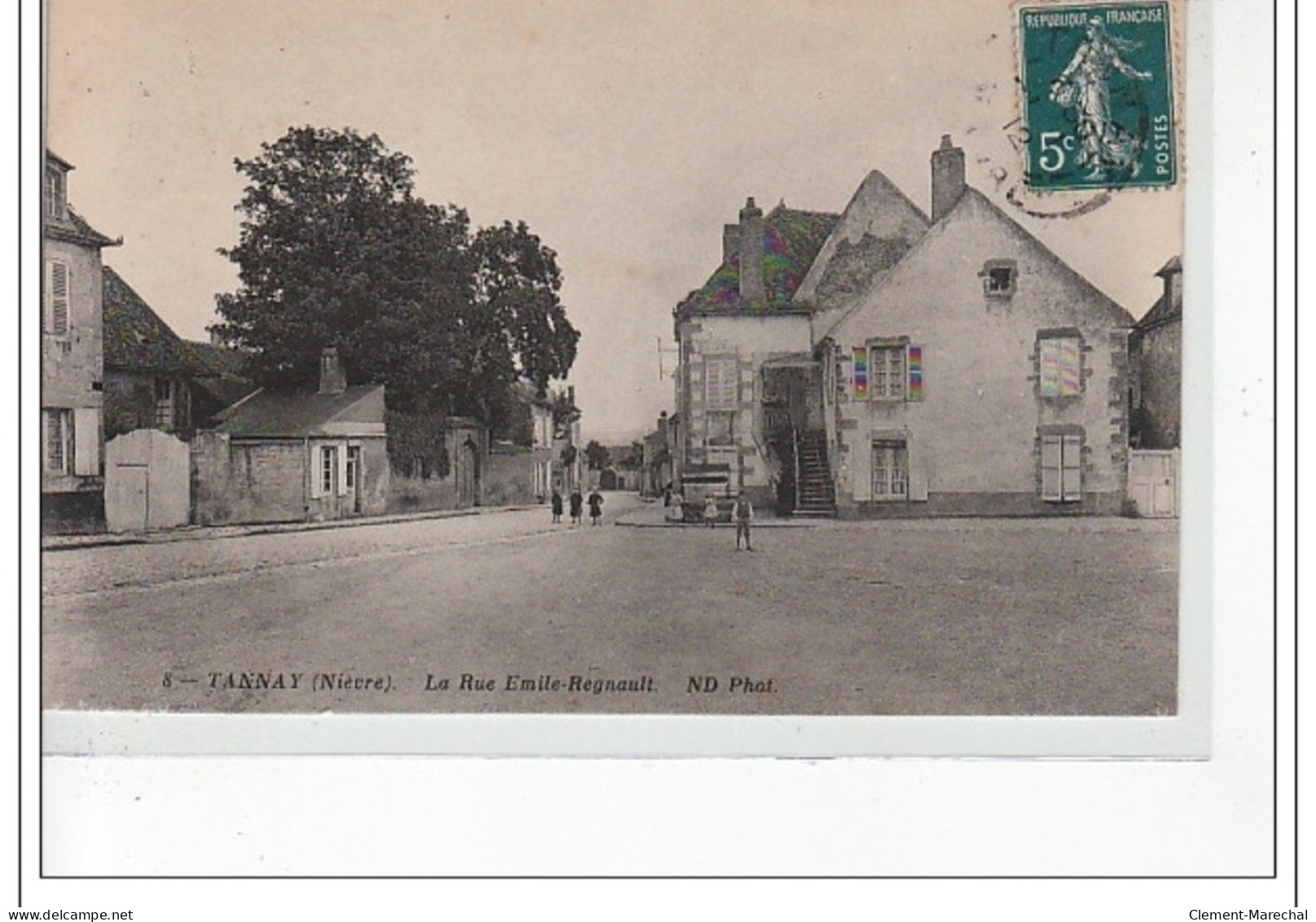 TANNAY - La Rue Emile-Regnault - Très Bon état - Tannay