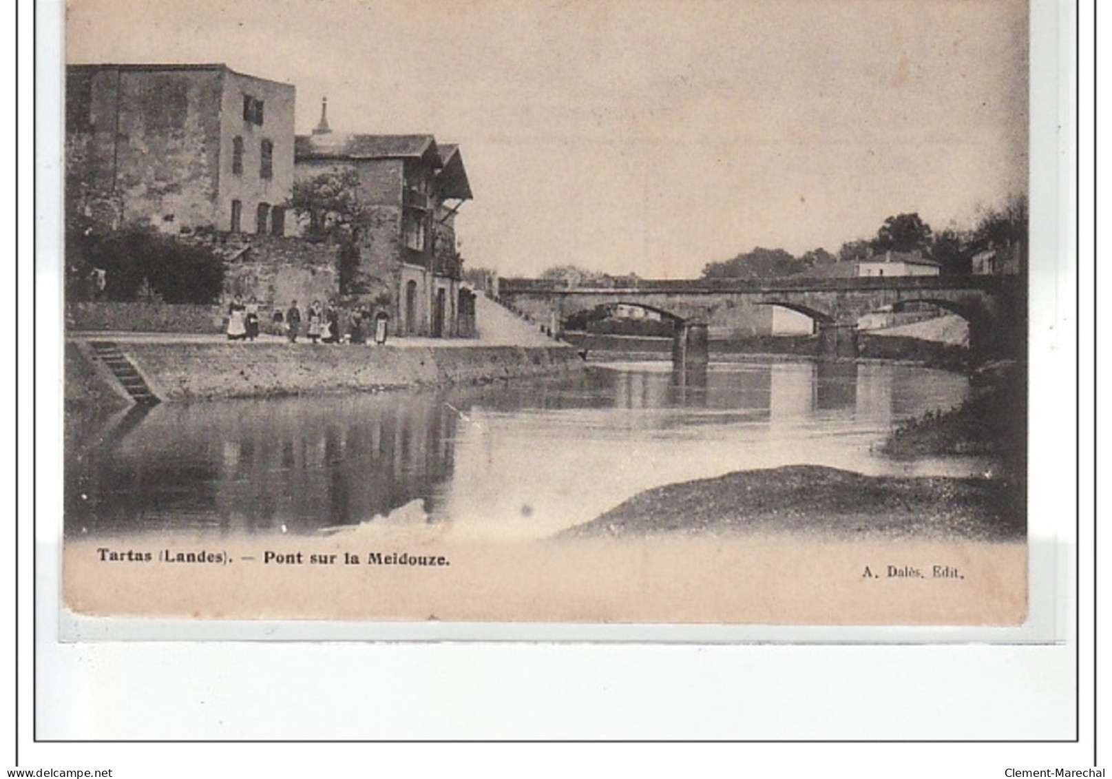 TARTAS - Pont Sur La Meidouze - Très Bon état - Tartas
