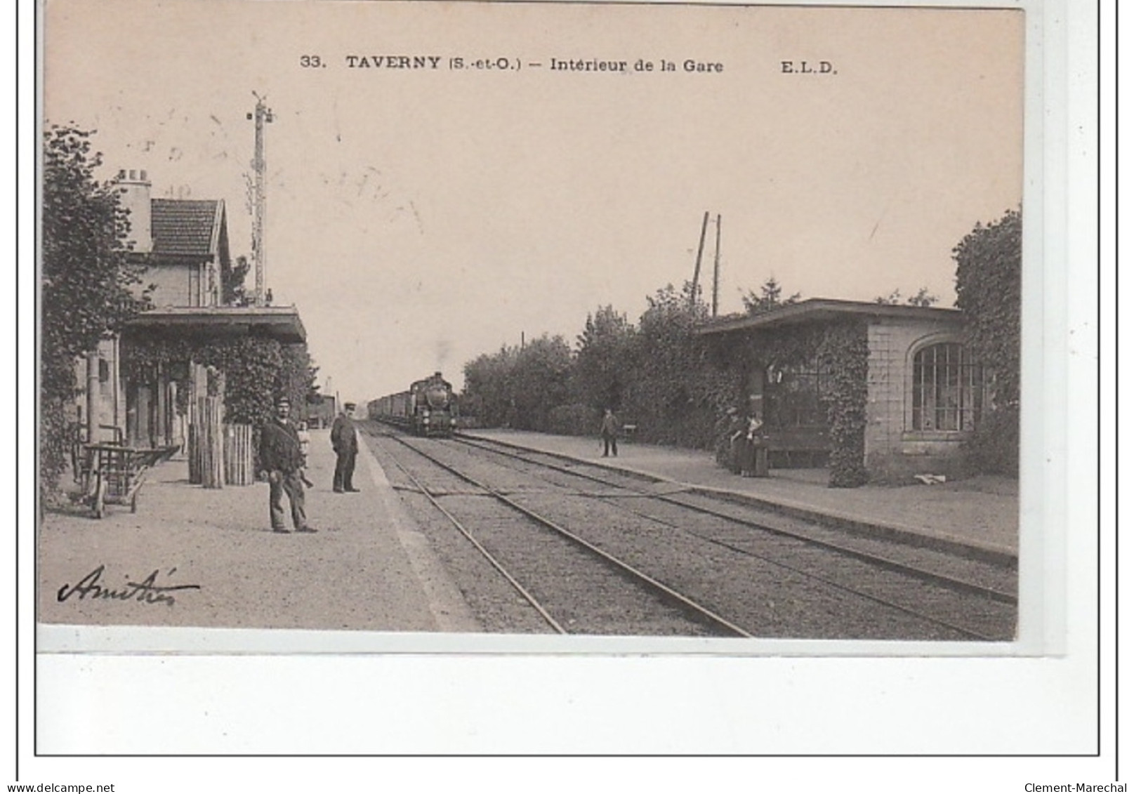 TAVERNY - Intérieur De La Gare - Très Bon état - Taverny