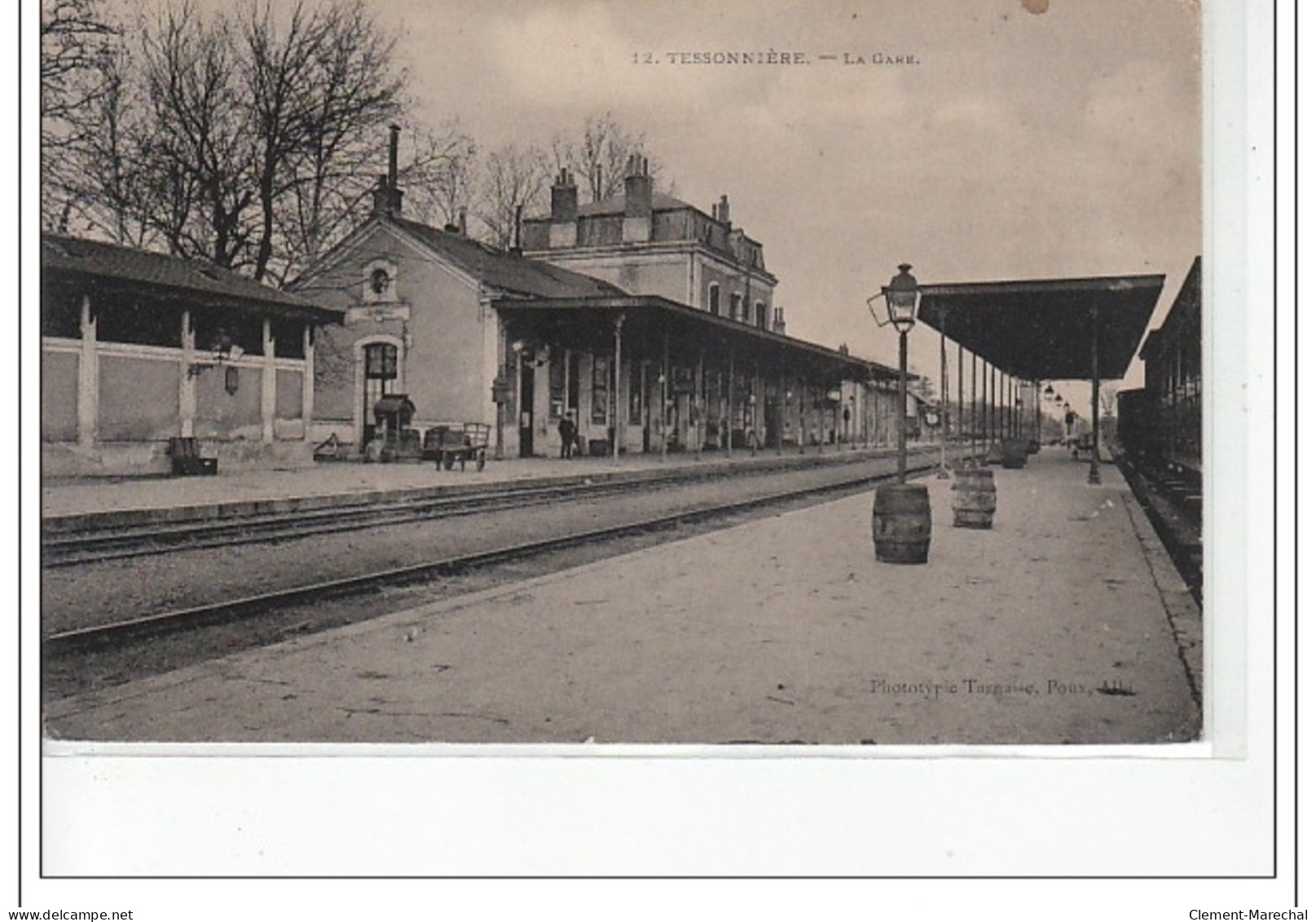 TESSONNIERE - La Gare - Très Bon état - Autres & Non Classés